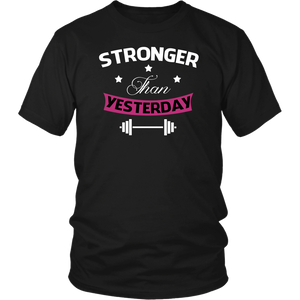 Stronger Than Yesterday
