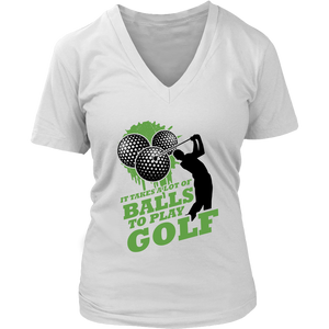 It Takes A Lot Of Balls To Play Golf