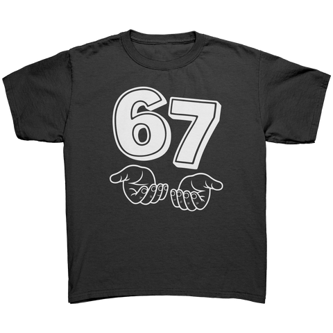 Image of "6 7 - Six Seven" Viral Funny Hand Gesture Tee & Hoodie