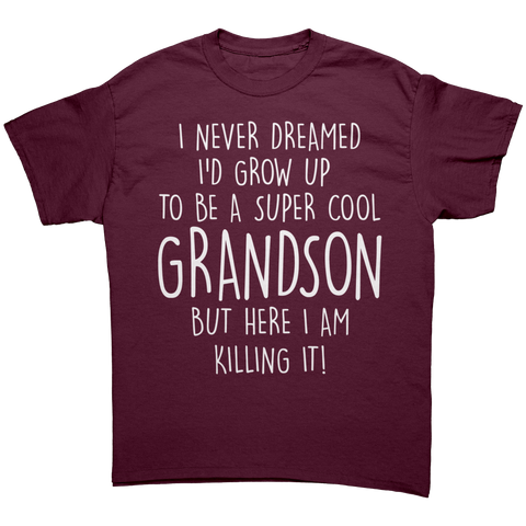 Image of FREE_SHIPPING_-_I_Never_Dreamed_Id_Grow_Maroon_Front_Mockup.png_15389417