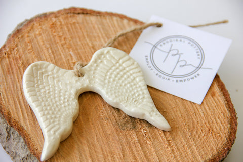 Image of Angel Wing Ornament