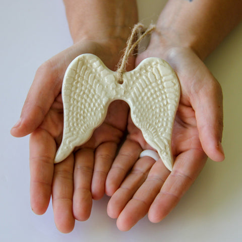 Image of Angel Wing Ornament