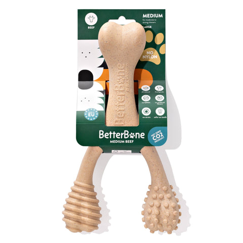 Image of BetterBone MEDIUM Durability CHEW TOY: Perfect Chew for Everyday Chewers | Natural Ingredients, Eco-Friendly, Non-Toxic