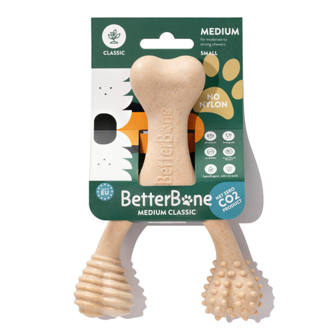 Image of BetterBone MEDIUM Durability CHEW TOY: Perfect Chew for Everyday Chewers | Natural Ingredients, Eco-Friendly, Non-Toxic