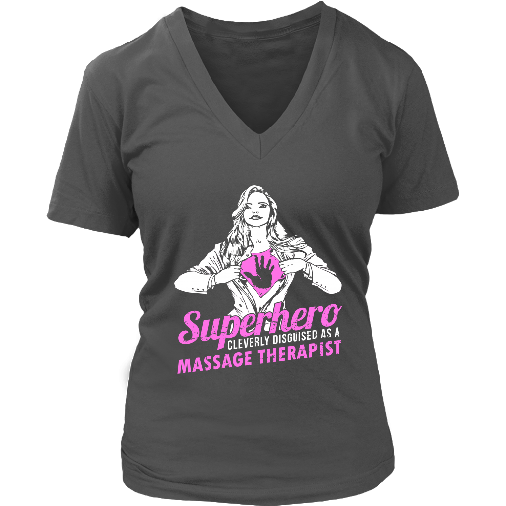 Superhero Cleverly Disguised As A Massage Therapist