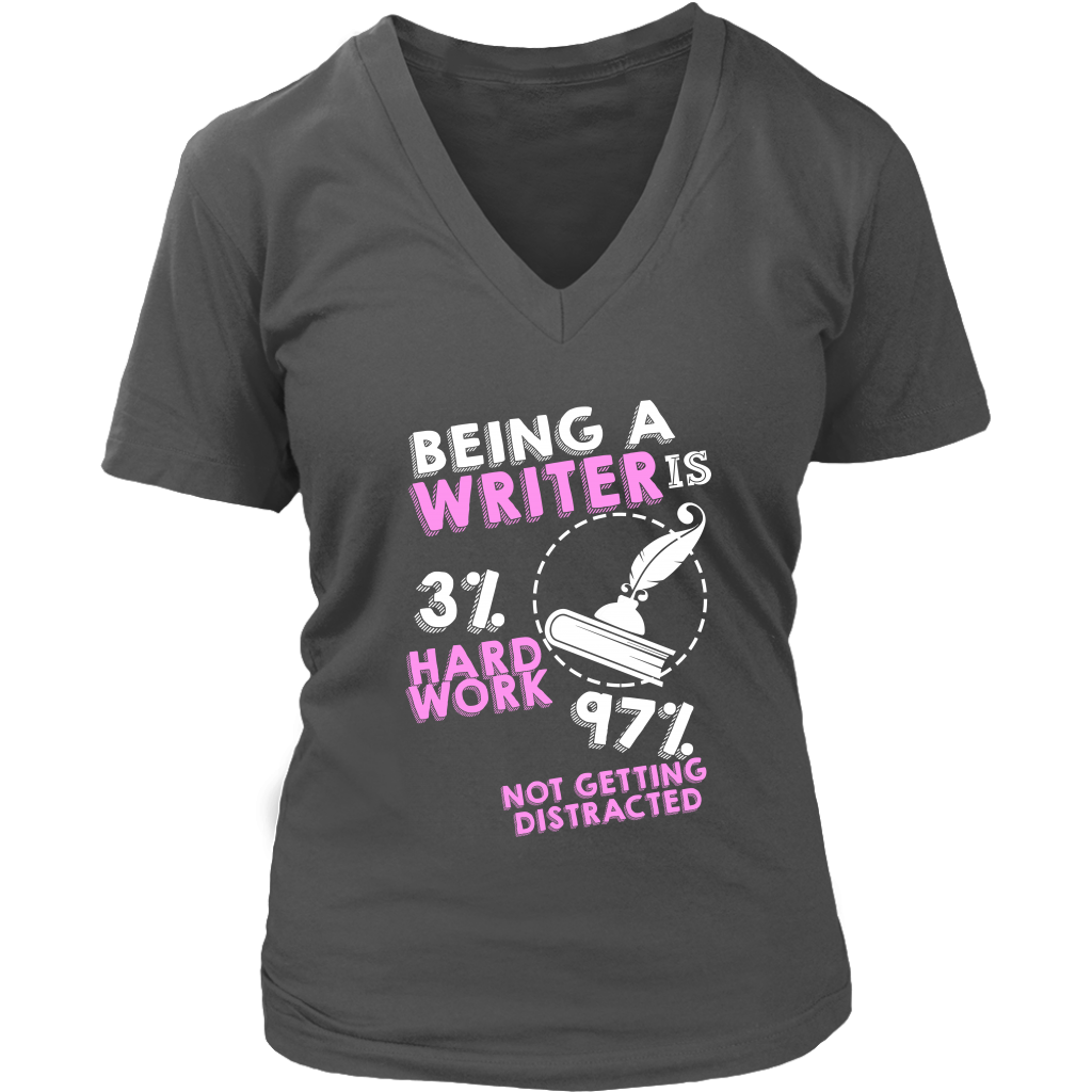 Being A Writer Is 3% Hard Work And 97% Not Getting Distracted