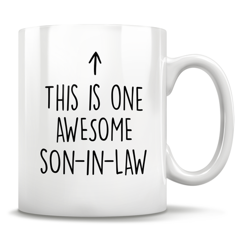 Image of This Is One Awesome Son-In-Law Mug