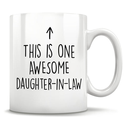 Image of This Is One Awesome Daughter-In-Law - Mug