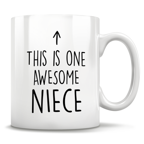 Image of This Is One Awesome Niece Mug
