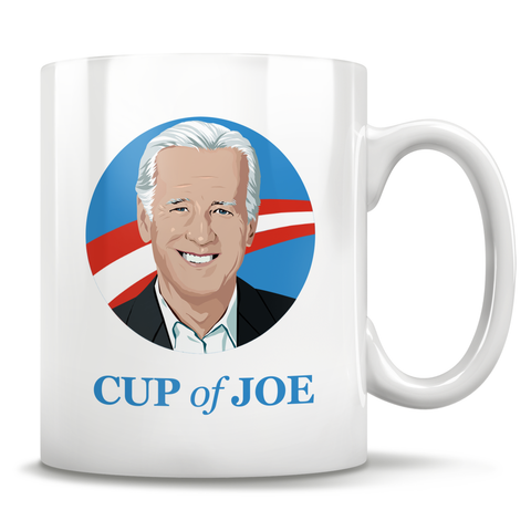 Image of Cup Of Joe Biden Illustrated Mug