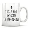 This Is One Awesome Father-In-Law Mug