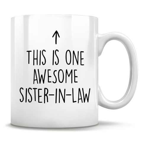 Image of This Is One Awesome Sister-In-Law Mug