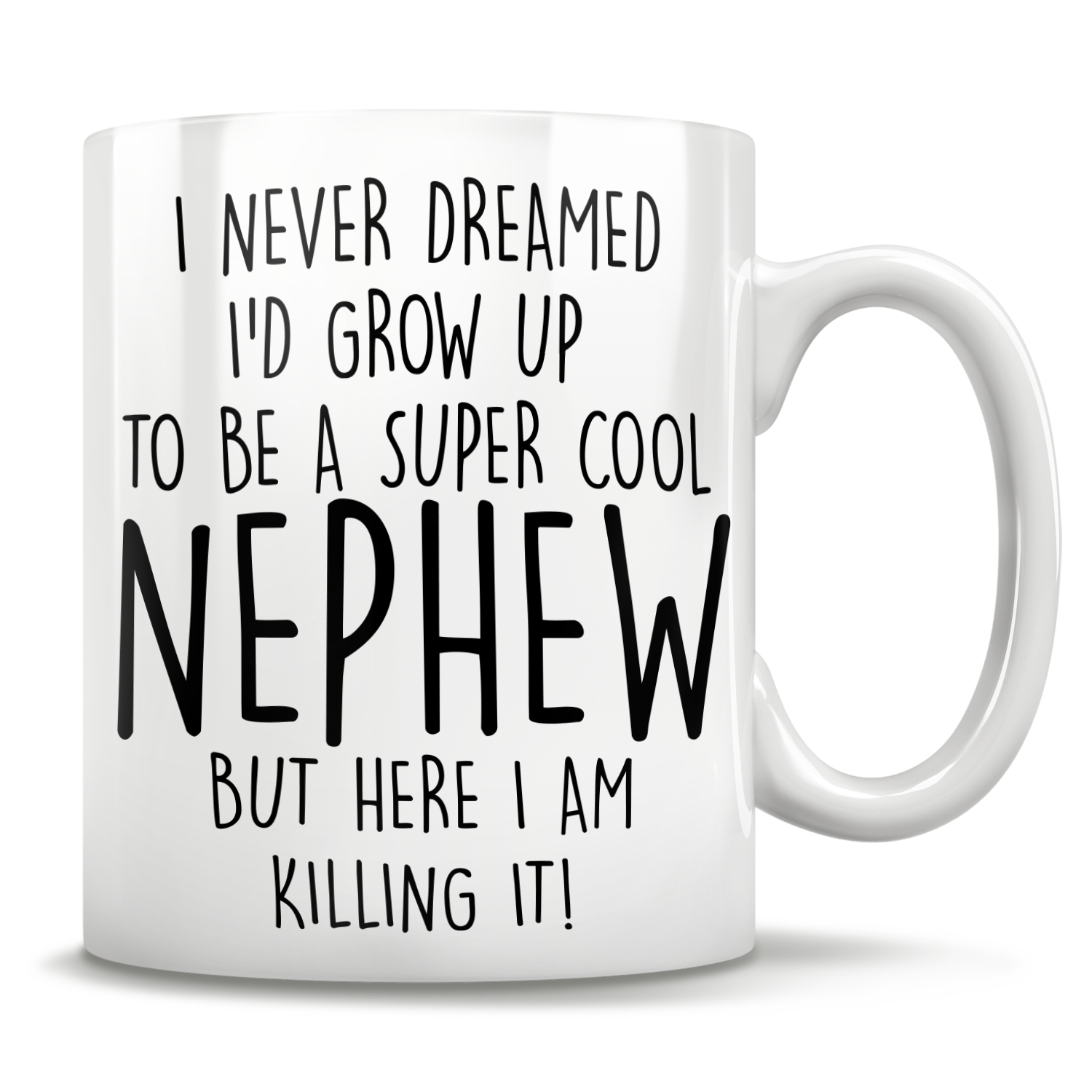 I Never Dreamed I'd Grow Up To Be A Super Cool Nephew But Here I Am Killing It! Mug