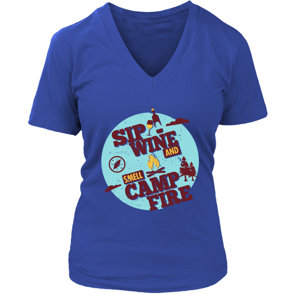 Sip Wine And Smell Camp Fire