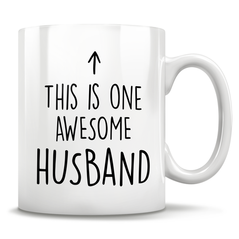 Image of This Is One Awesome Husband Mug