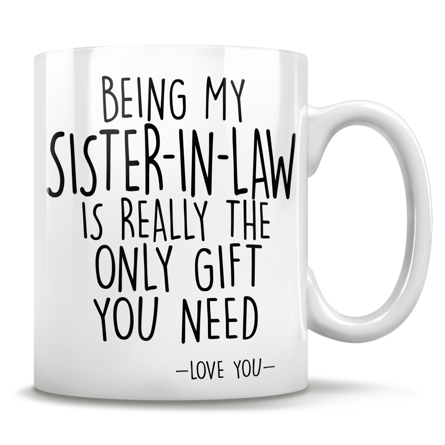 Being My Sister-In-Law Is Really The Only Gift You Need - Love You - Mug