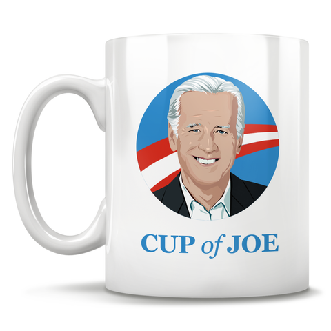 Image of Cup Of Joe Biden Illustrated Mug