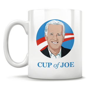 Cup Of Joe Biden Illustrated Mug