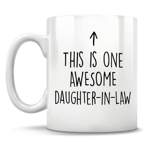 Image of This Is One Awesome Daughter-In-Law - Mug