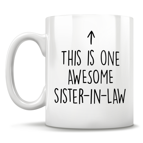 Image of This Is One Awesome Sister-In-Law Mug