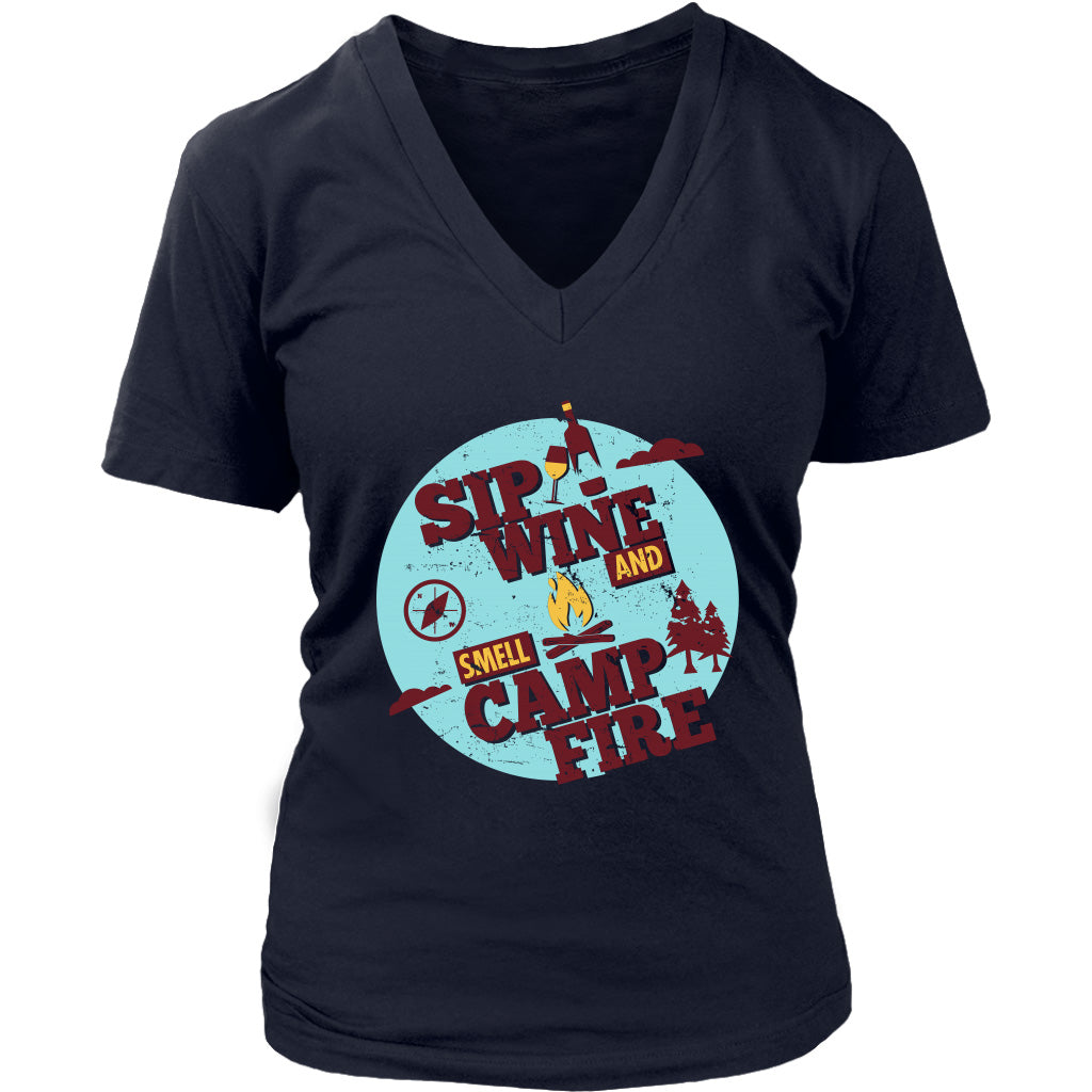 Sip Wine And Smell Camp Fire