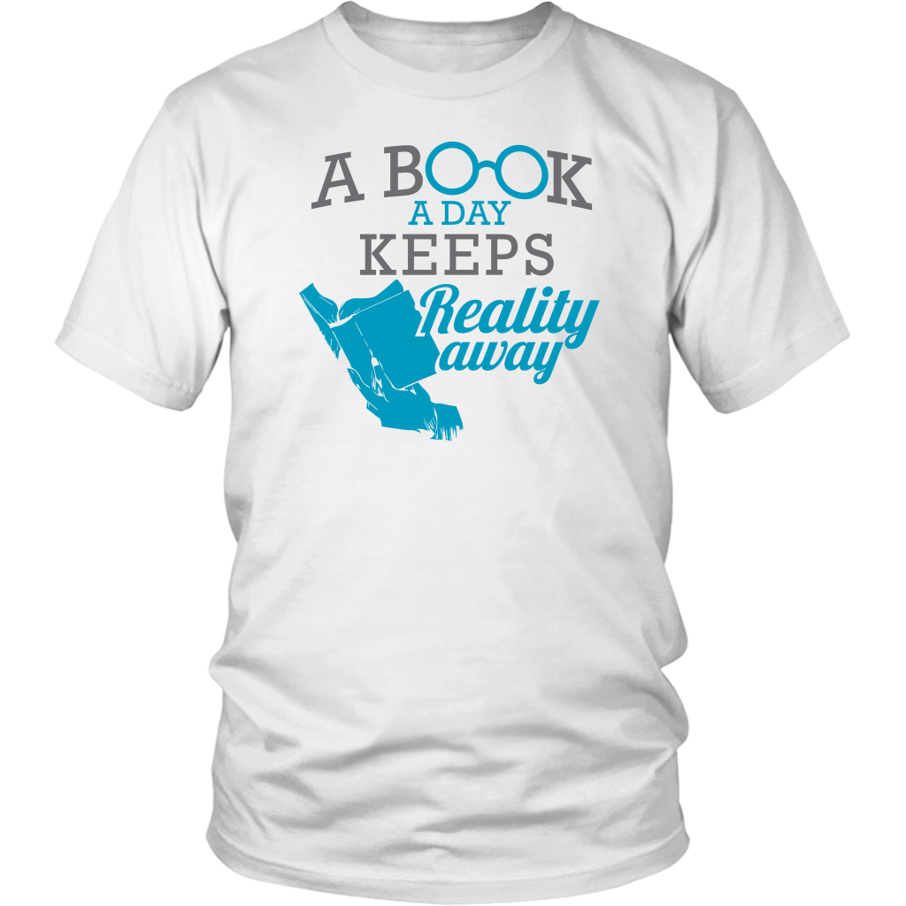 A Book A Day Keeps Reality Away