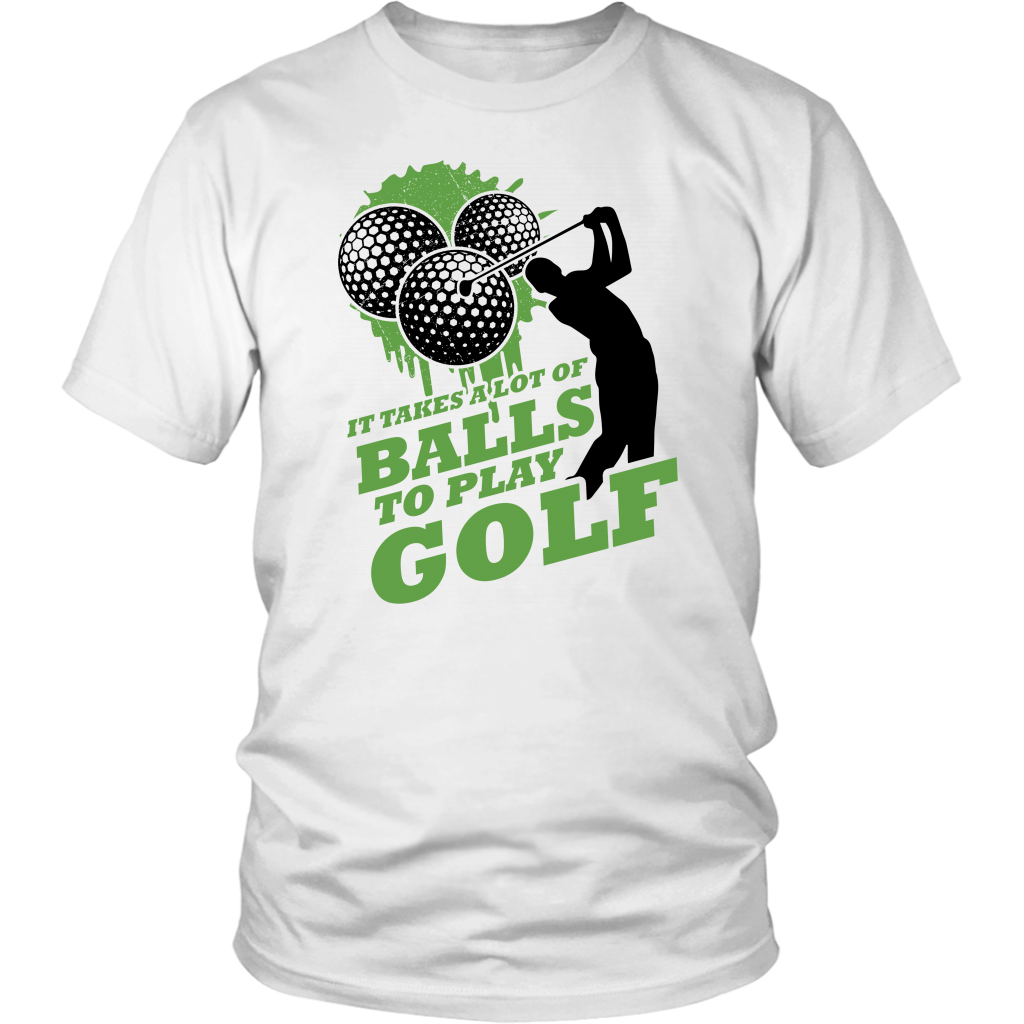 It Takes A Lot Of Balls To Play Golf