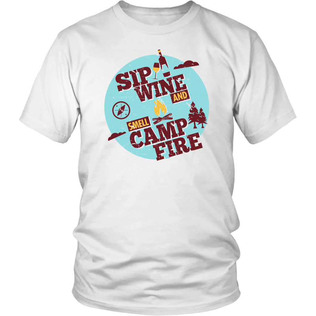 Sip Wine And Smell Camp Fire