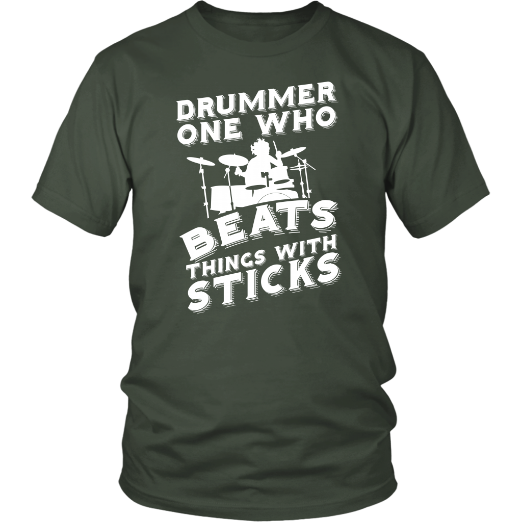 Drummer One Who Beats Things With Sticks