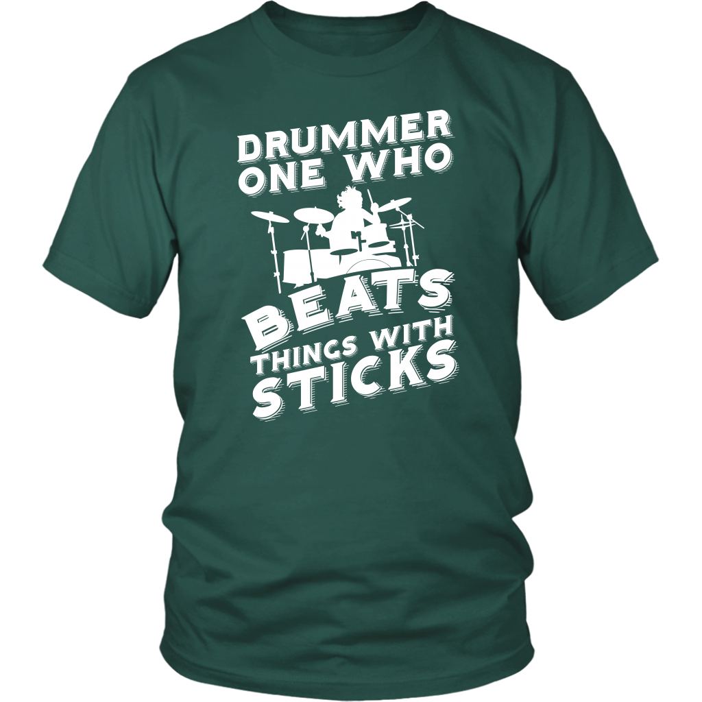 Drummer One Who Beats Things With Sticks