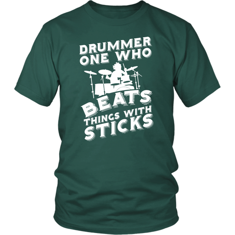 Image of Drummer One Who Beats Things With Sticks