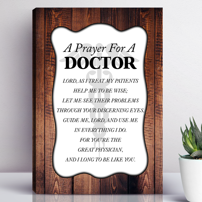 A Prayer For A Doctor Wall Art