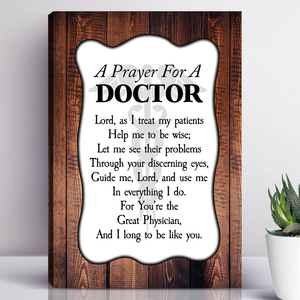 A Prayer For A Doctor Wall Art