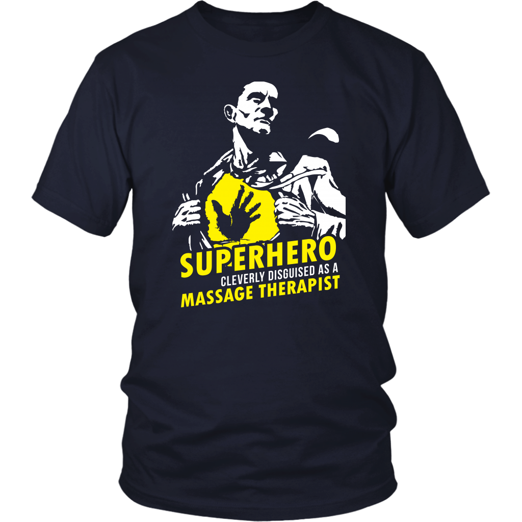 Superhero Cleverly Disguised As A Massage Therapist