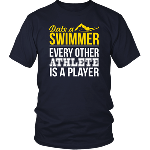 Date A Swimmer Every Other Athlete Is A Player