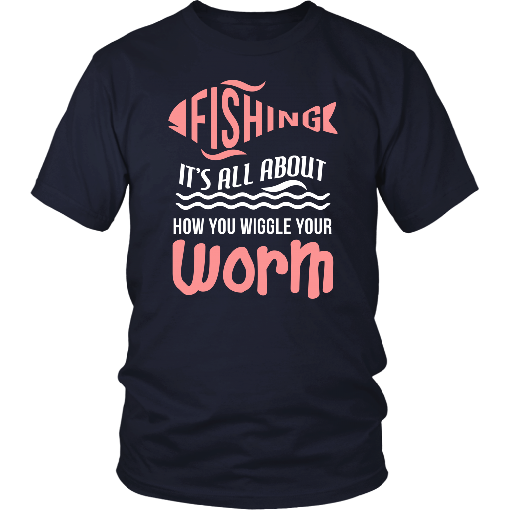 Fishing It's All About How You Wiggle Your Worm