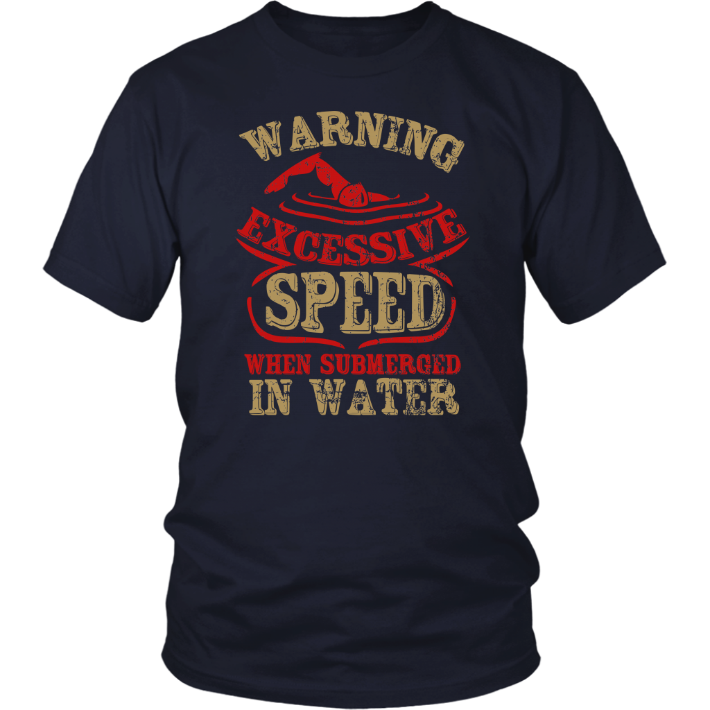 Warning Excessive Speed When Submerged In Water