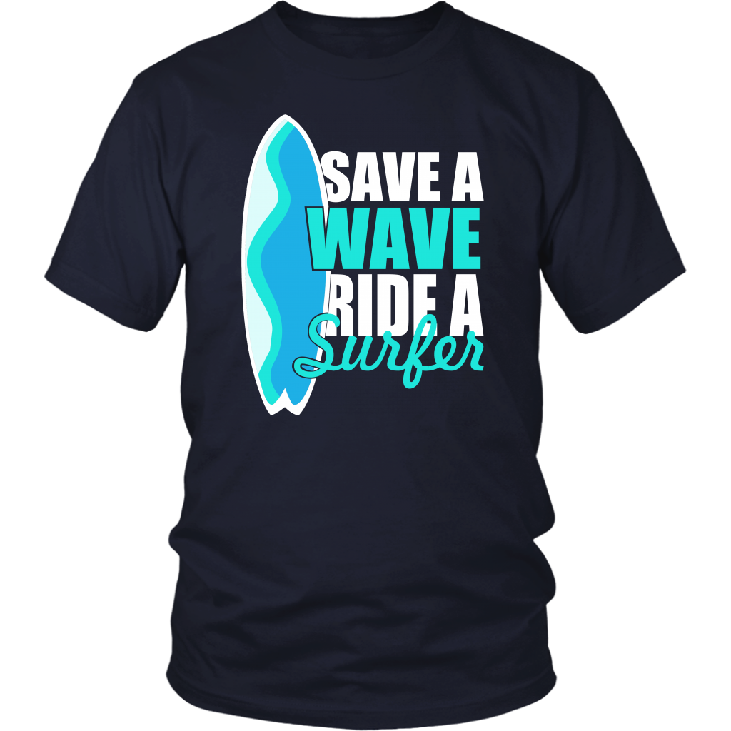 Save A Wave Ride A Surfer
