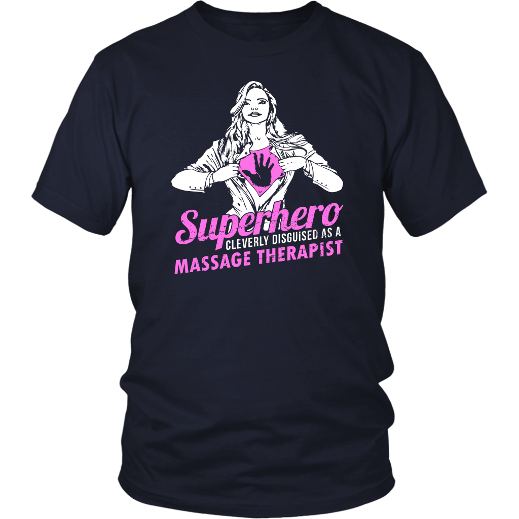 Superhero Cleverly Disguised As A Massage Therapist