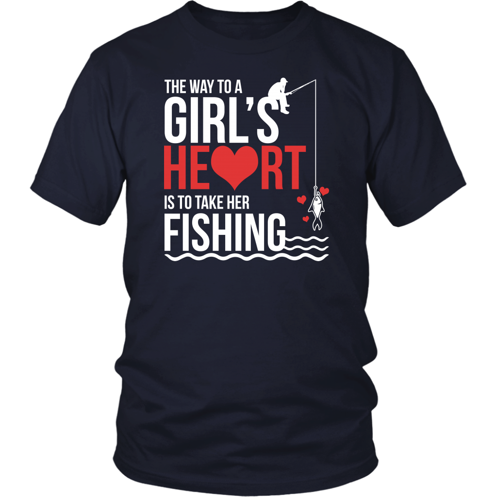 The Way To A Girl's Heart Is To Take Her To Fishing