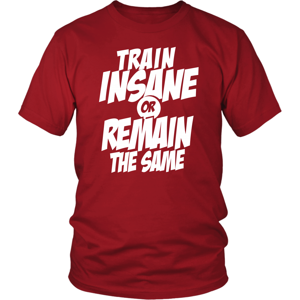 Train Insane Or Remain The Same