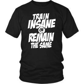 Train Insane Or Remain The Same