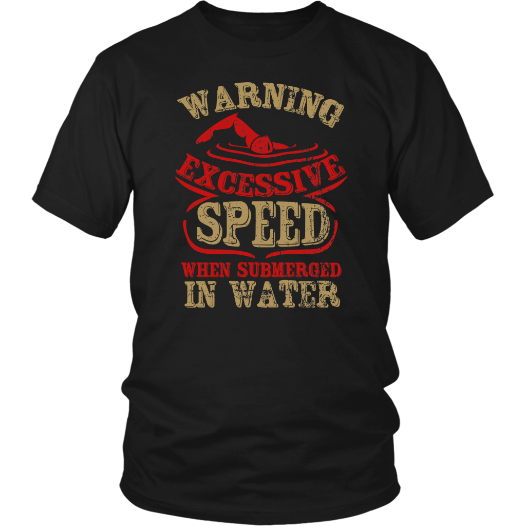 Warning Excessive Speed When Submerged In Water