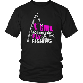 Girl Hooked On Fly Fishing