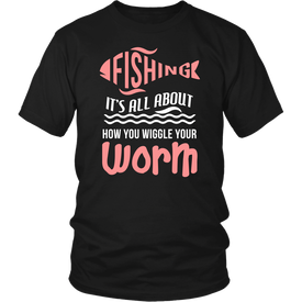 Fishing It's All About How You Wiggle Your Worm