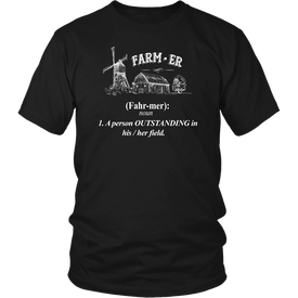 Farmer A Person Outstanding in His / Her Field