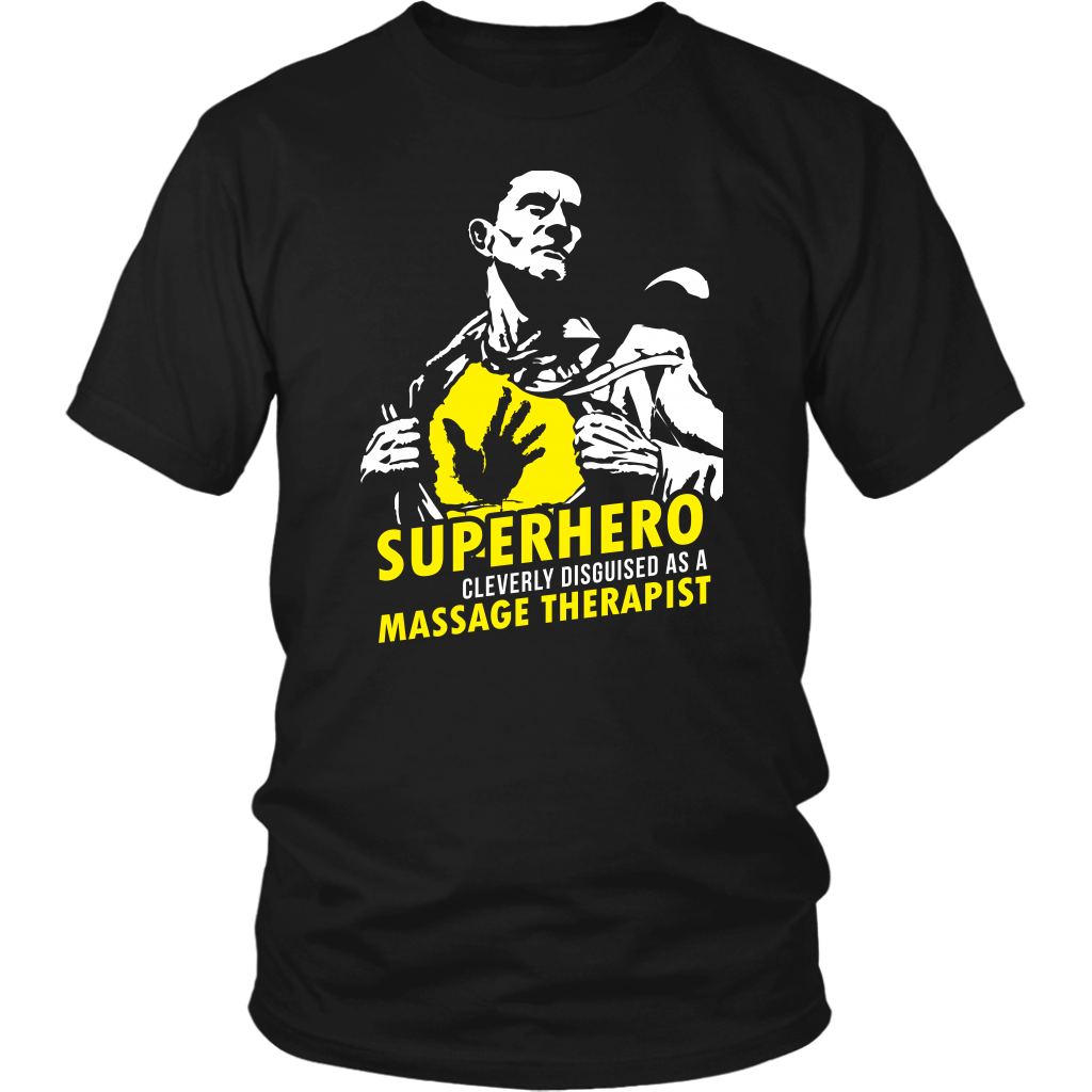 Superhero Cleverly Disguised As A Massage Therapist
