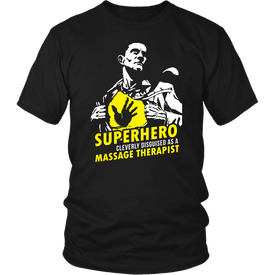 Superhero Cleverly Disguised As A Massage Therapist