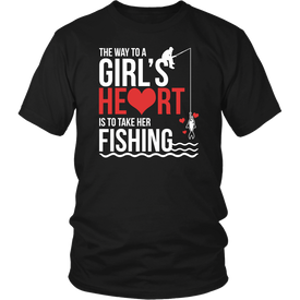 The Way To A Girl's Heart Is To Take Her To Fishing