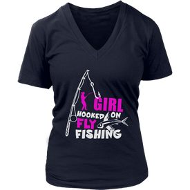 Girl Hooked On Fly Fishing